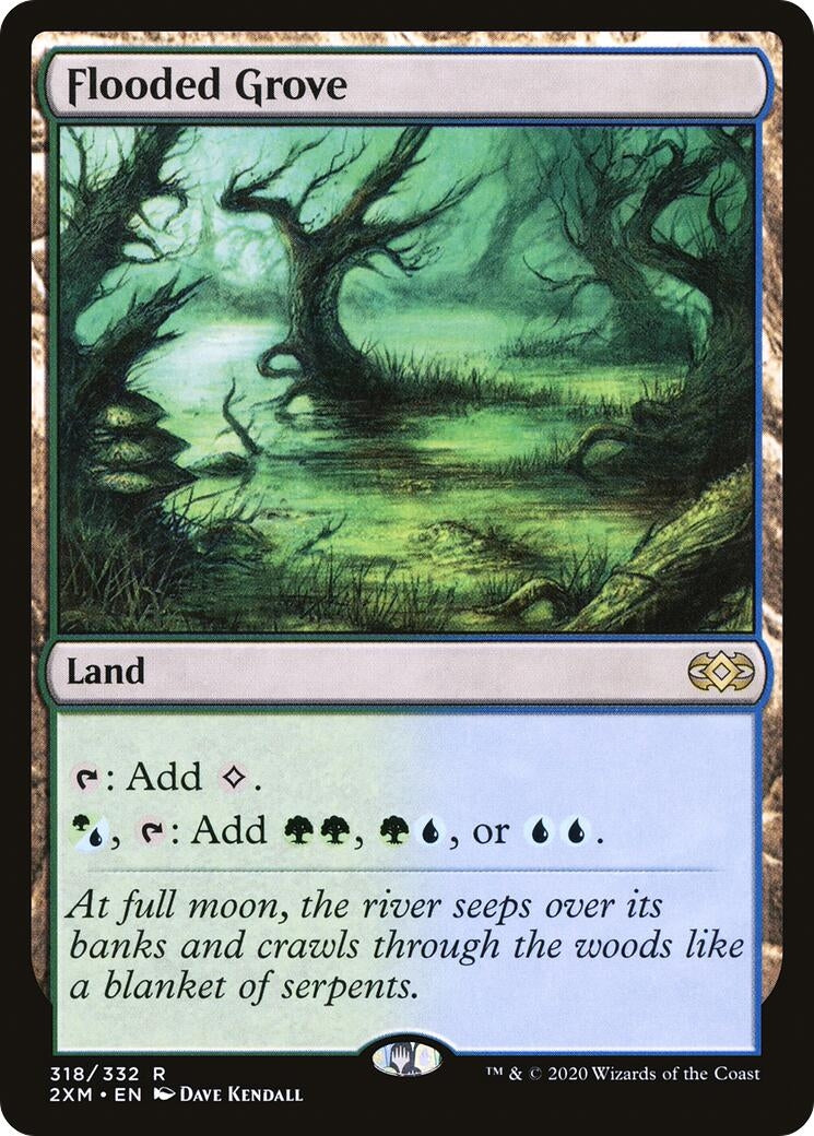 Flooded Grove (318) [2XM] - MTG Single