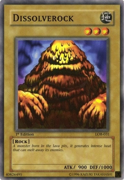 Dissolverock (31) (LOB) - YuGiOh Single