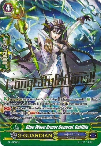 Blue Wave Armor General Galfilia (450) [PR] - Cardfight Vanguard Single