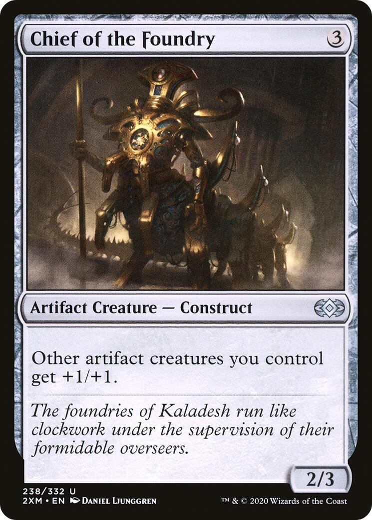 Chief of the Foundry (238) [2XM] - MTG Single