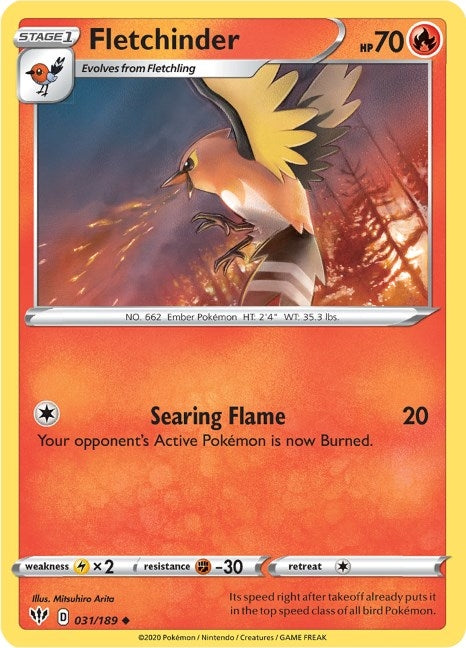 Fletchinder (031/189) (SWSH03)