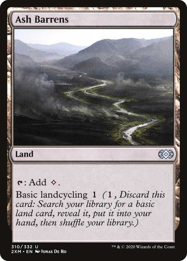 Ash Barrens (310) [2XM] - MTG Single