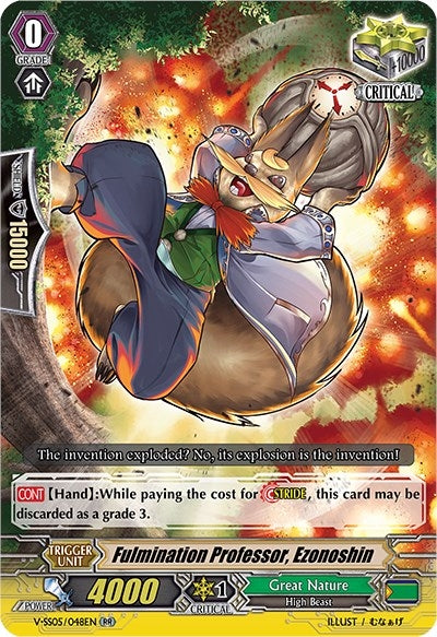 Fulmination Professor Ezonoshin (5048) [V-SS05] - Cardfight Vanguard Single