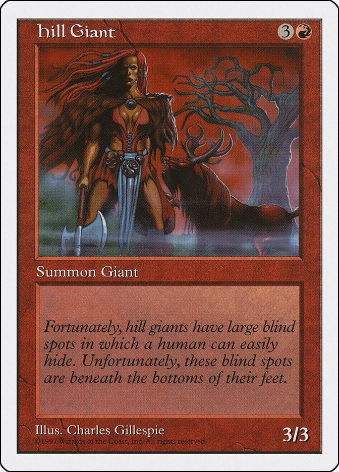 Hill Giant [5ED] - MTG Single
