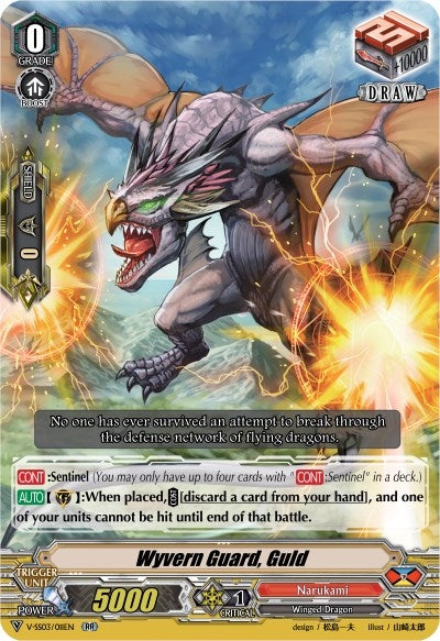 Wyvern Guard Guld (3011) [V-SS03] - Cardfight Vanguard Single