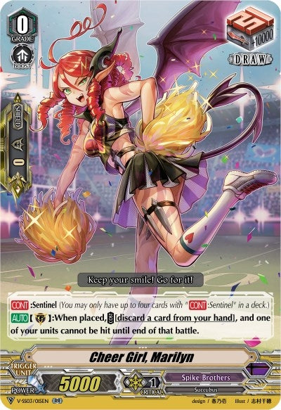 Cheer Girl Marilyn (3015) [V-SS03] - Cardfight Vanguard Single