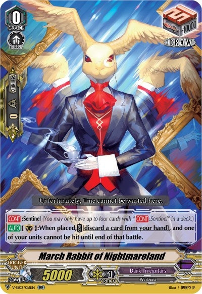March Rabbit of Nightmareland (3016) [V-SS03] - Cardfight Vanguard Single