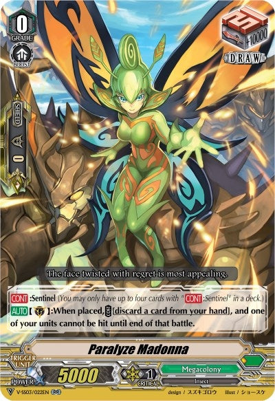 Paralyze Madonna (3022) [V-SS03] - Cardfight Vanguard Single