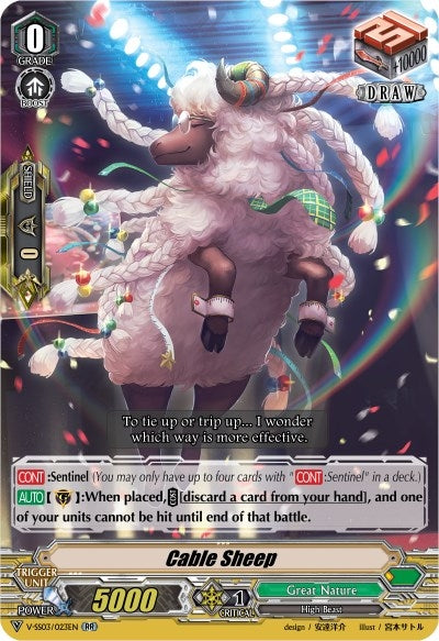Cable Sheep (3023) [V-SS03] - Cardfight Vanguard Single