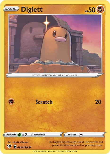 Diglett (084/189) (SWSH03)