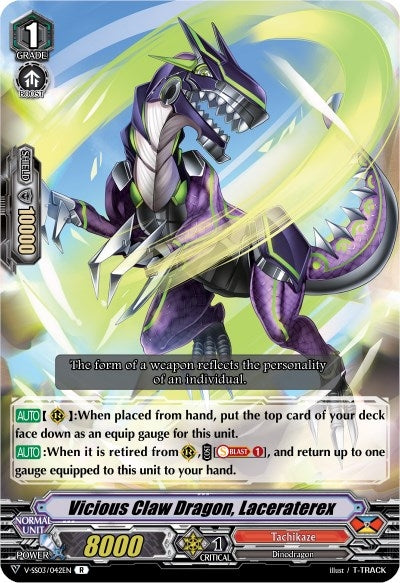 Vicious Claw Dragon Laceraterex (3042) [V-SS03] - Cardfight Vanguard Single