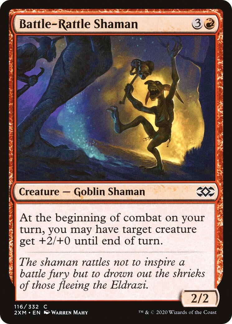 Battle-Rattle Shaman (116) [2XM] - MTG Single