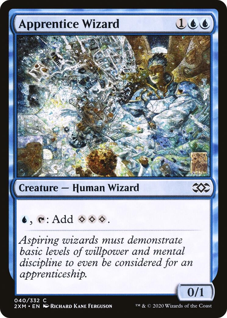 Apprentice Wizard (40) [2XM] - MTG Single