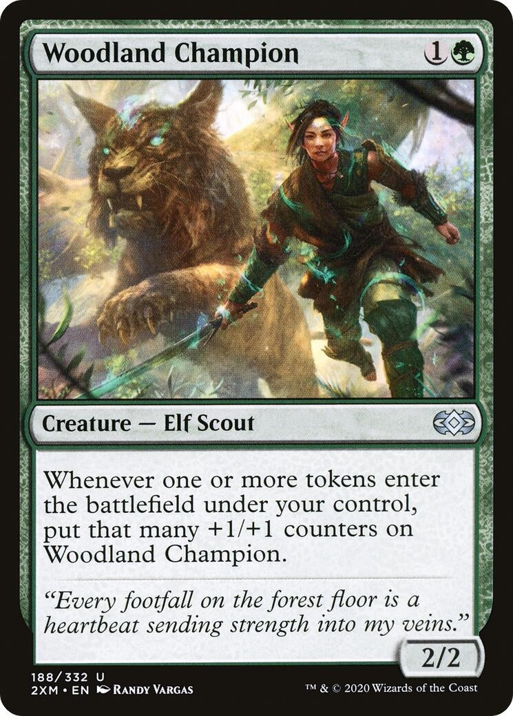 Woodland Champion (188) [2XM] - MTG Single