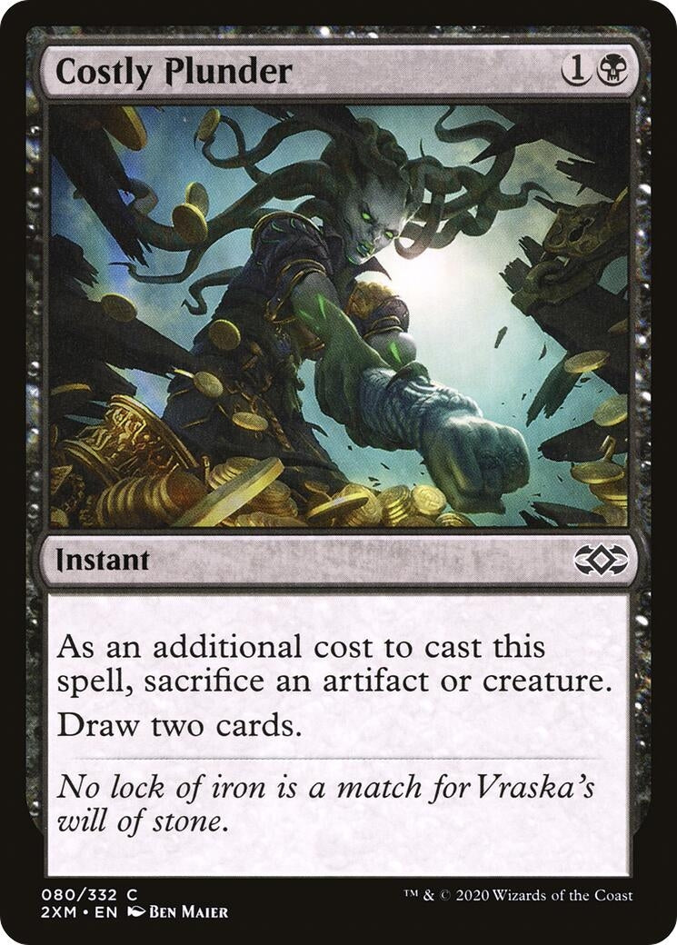 Costly Plunder (80) [2XM] - MTG Single