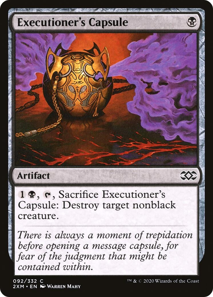 Executioner’s Capsule (92) [2XM] - MTG Single