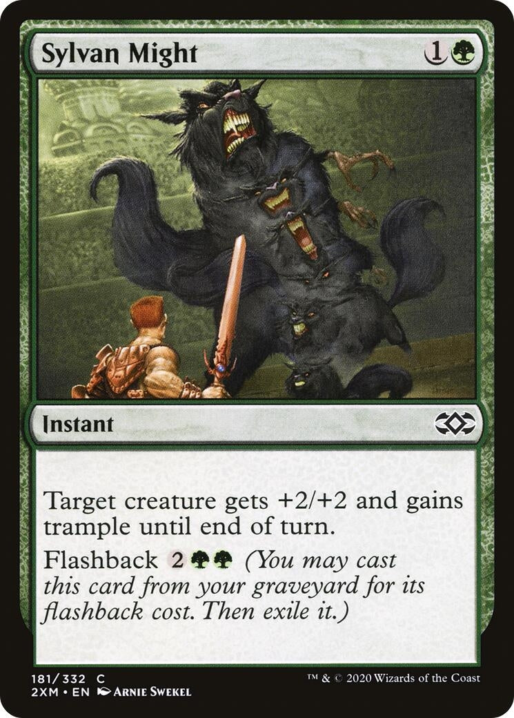 Sylvan Might (181) [2XM] - MTG Single