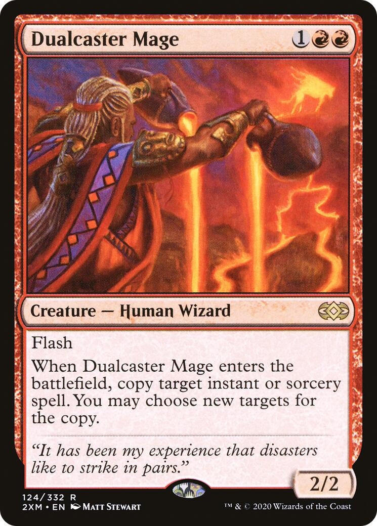 Dualcaster Mage (124) [2XM] - MTG Single