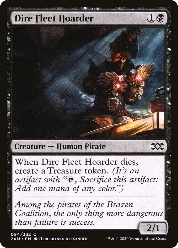 Dire Fleet Hoarder (84) [2XM] - MTG Single