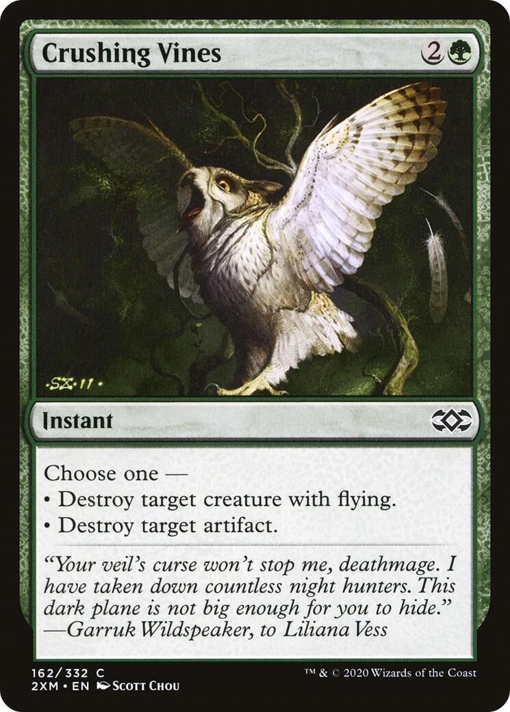 Crushing Vines (162) [2XM] - MTG Single