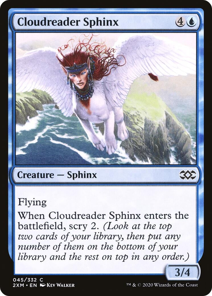 Cloudreader Sphinx (45) [2XM] - MTG Single