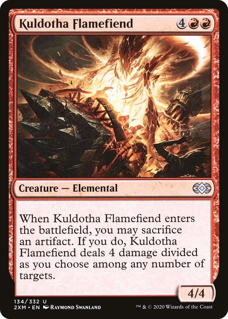 Kuldotha Flamefiend (134) [2XM] - MTG Single