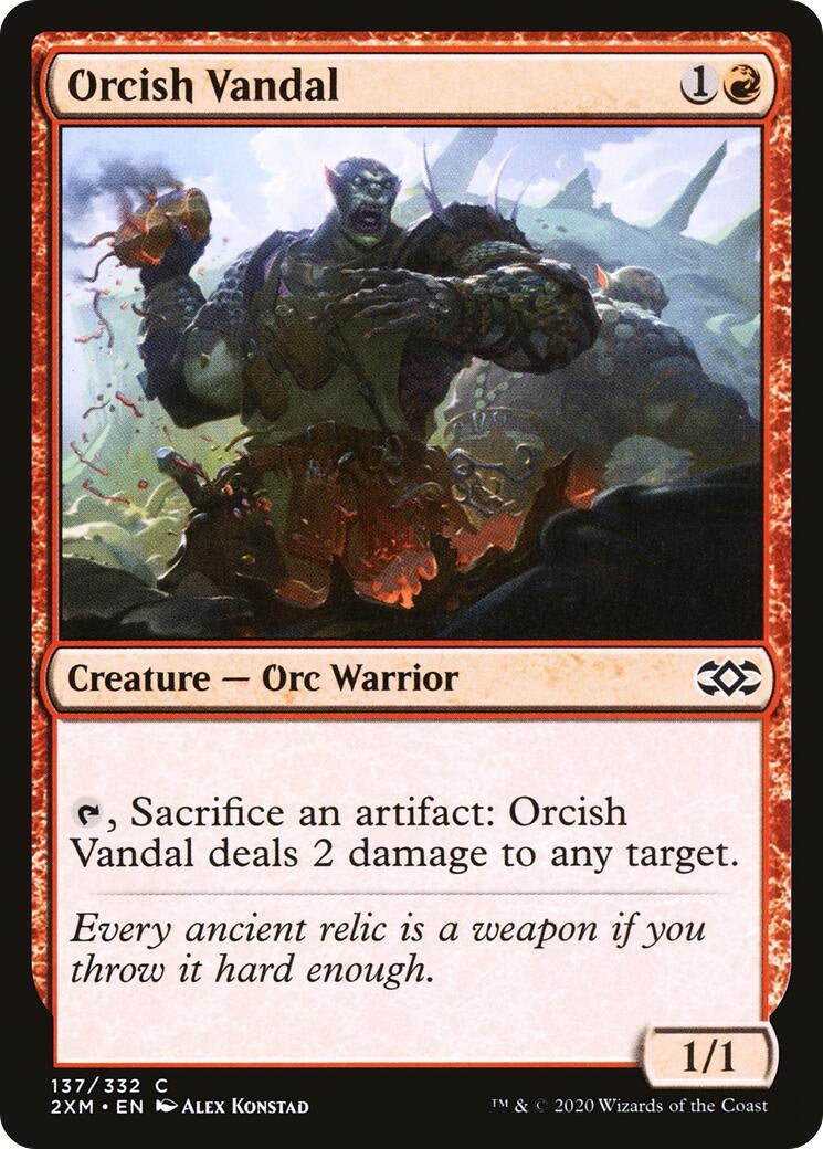 Orcish Vandal (137) [2XM] - MTG Single