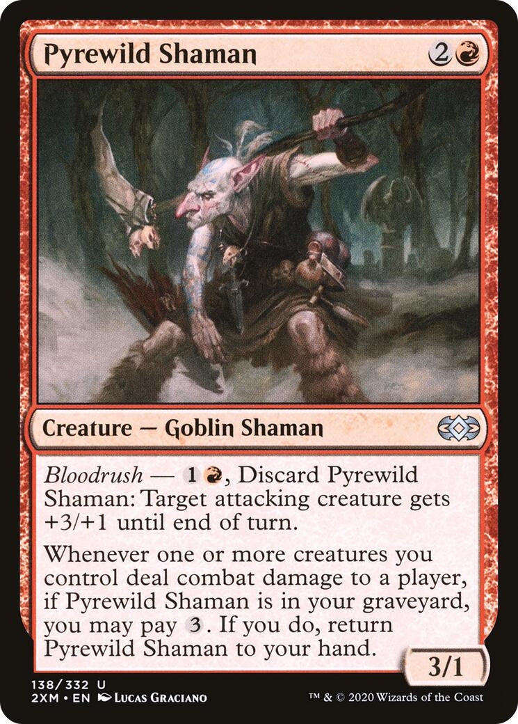 Pyrewild Shaman (138) [2XM] - MTG Single