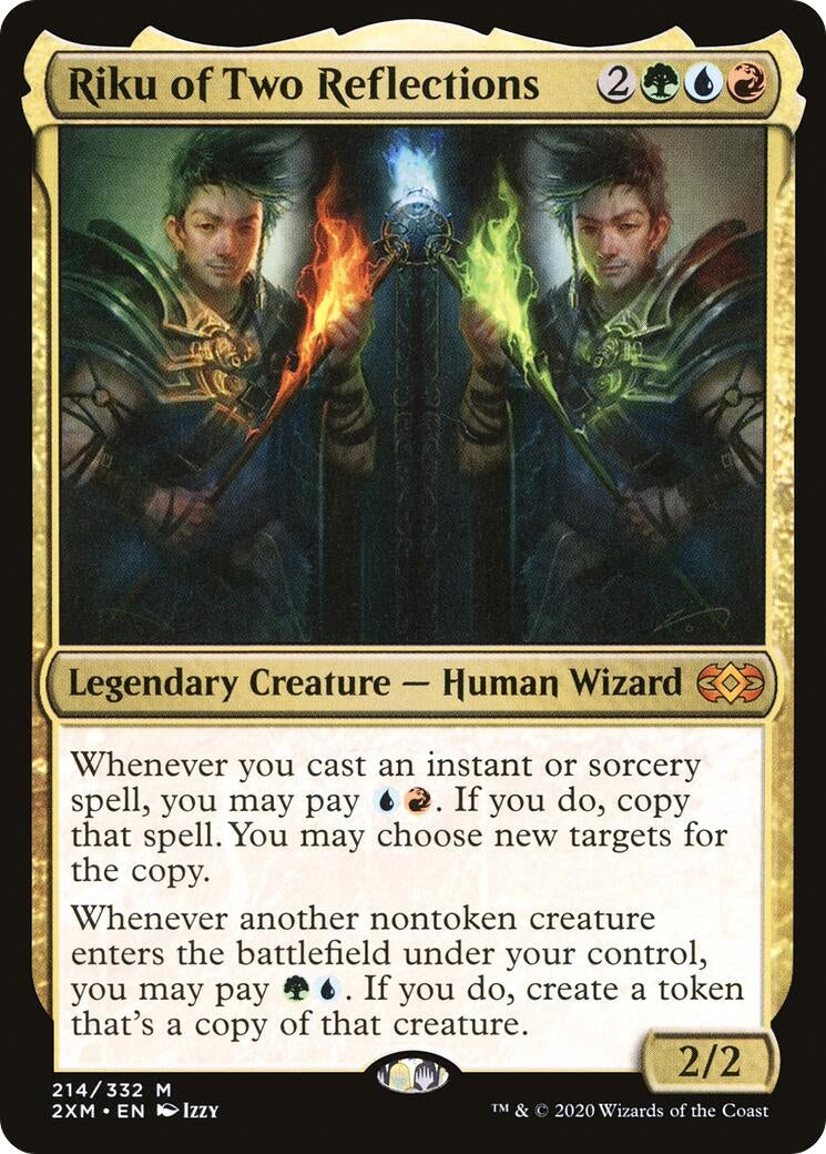 Riku of Two Reflections (214) [2XM] - MTG Single