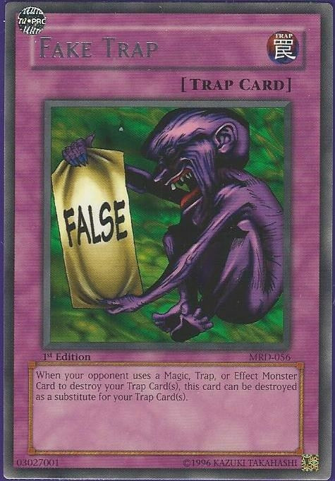 Fake Trap (56) (MRD) - YuGiOh Single