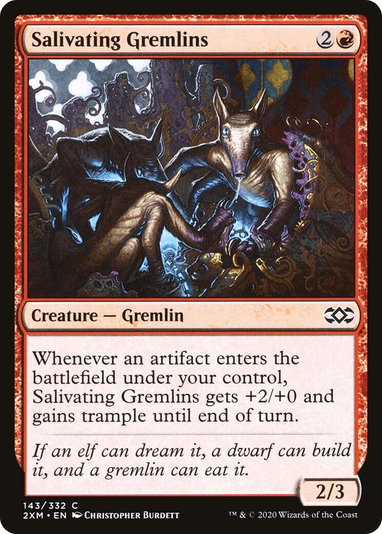 Salivating Gremlins (143) [2XM] - MTG Single