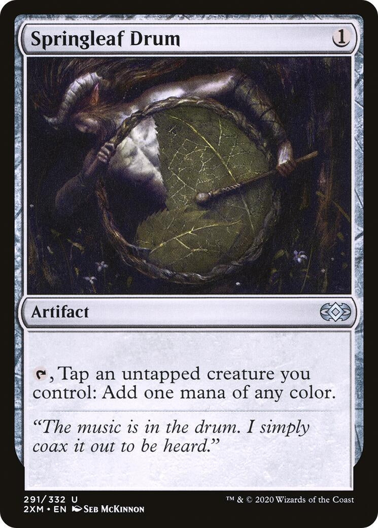 Springleaf Drum (291) [2XM] - MTG Single