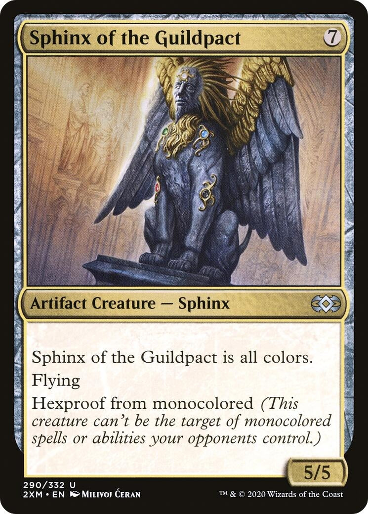 Sphinx of the Guildpact (290) [2XM] - MTG Single