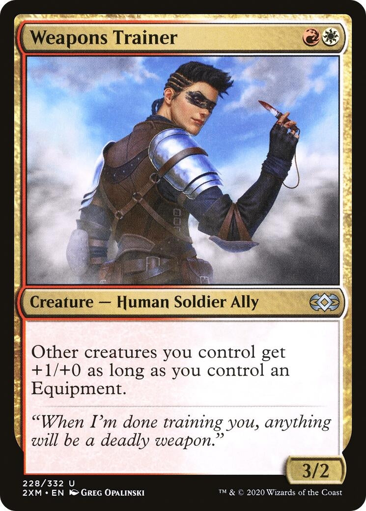 Weapons Trainer (228) [2XM] - MTG Single