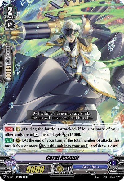 Coral Assault (3065) [V-SS03] - Cardfight Vanguard Single
