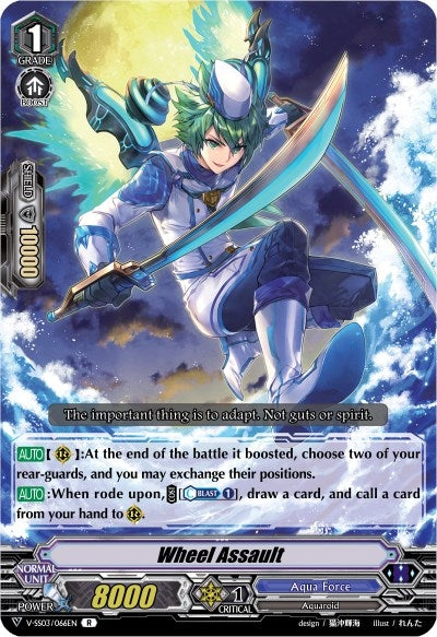 Wheel Assault (3066) [V-SS03] - Cardfight Vanguard Single