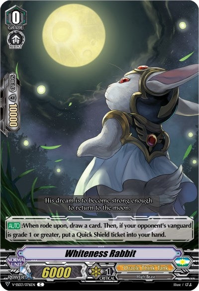 Whiteness Rabbit (3076) [V-SS03] - Cardfight Vanguard Single