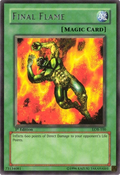 Final Flame (100) (LOB) - YuGiOh Single