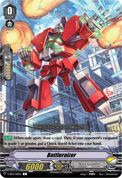 Battleraizer (3100) [V-SS03] - Cardfight Vanguard Single