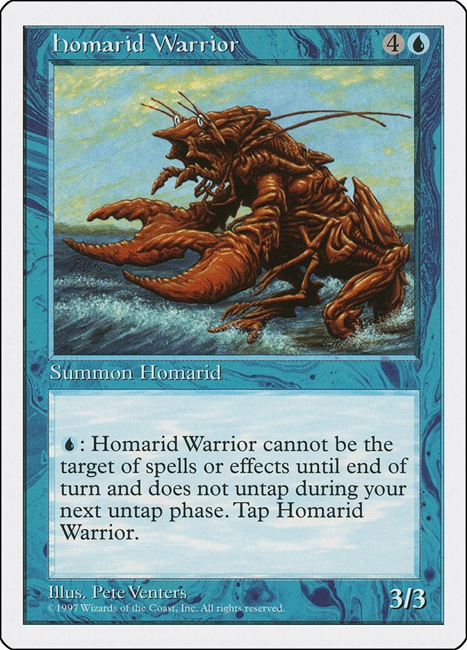 Homarid Warrior [5ED] - MTG Single