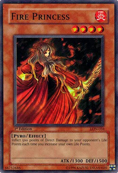 Fire Princess (34) - YuGiOh Single