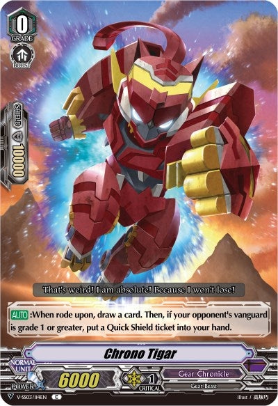 Chrono Tigar (3114) [V-SS03] - Cardfight Vanguard Single