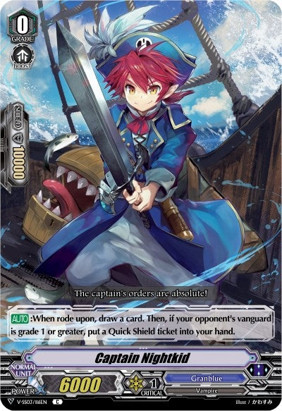 Captain Nightkid (3116) [V-SS03] - Cardfight Vanguard Single