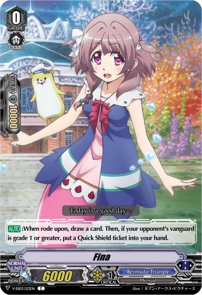 Fina (3123) [V-SS03] - Cardfight Vanguard Single