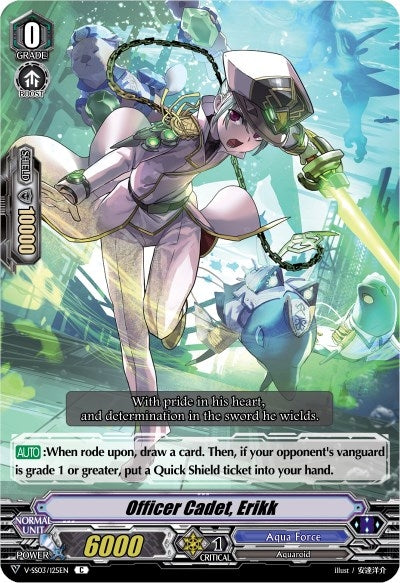 Officer Cadet Erikk (3125) [V-SS03] - Cardfight Vanguard Single