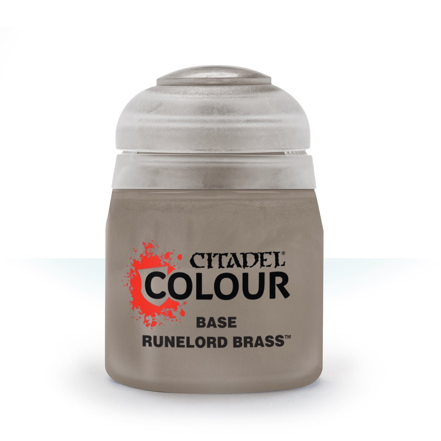 Citadel Base Paint: Runelord Brass (12ml) [PNTP] - Citadel Paints Sealed