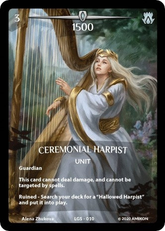Ceremonial Harpist (Full Art) (10) [PR] - Argent Saga TCG Single
