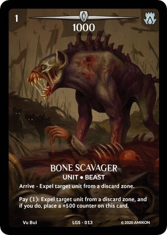 Bone Scavager (Full Art) (13) [PR] - Argent Saga TCG Single