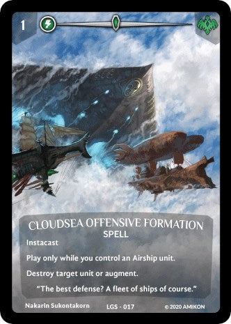Cloudsea Offensive Formation (Full Art) (17) [PR] - Argent Saga TCG Single