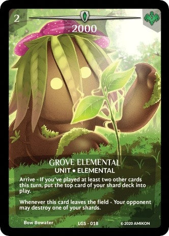 Grove Elemental (Full Art) (18) [PR] - Argent Saga TCG Single